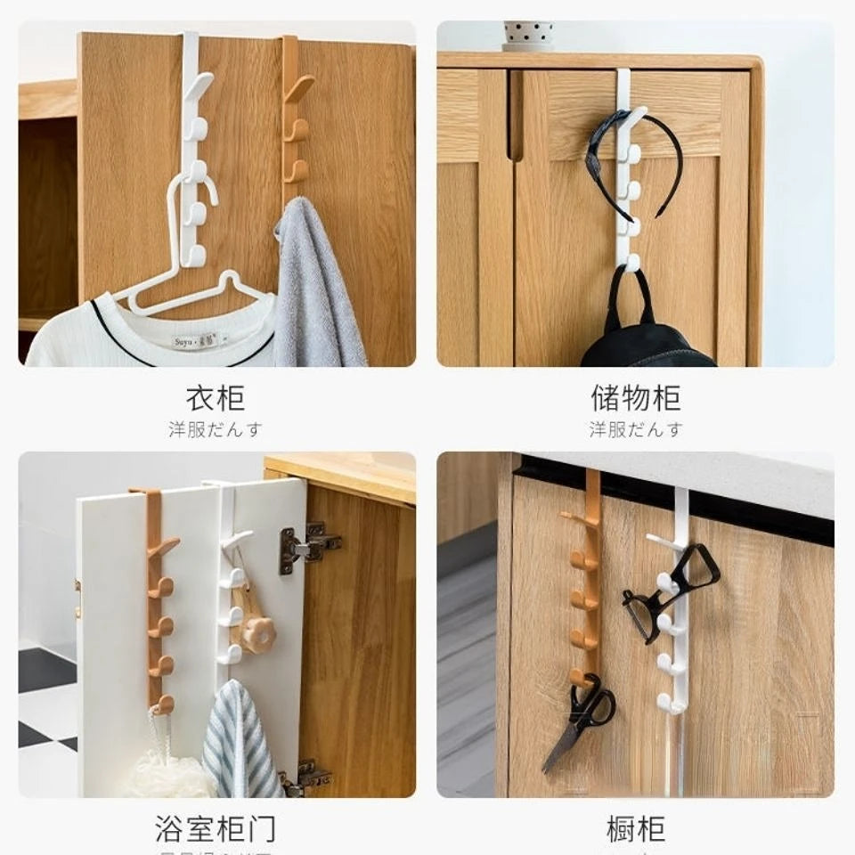 Bedroom Door Hanger Clothes Hanging Rack Over The Door Plastic Home