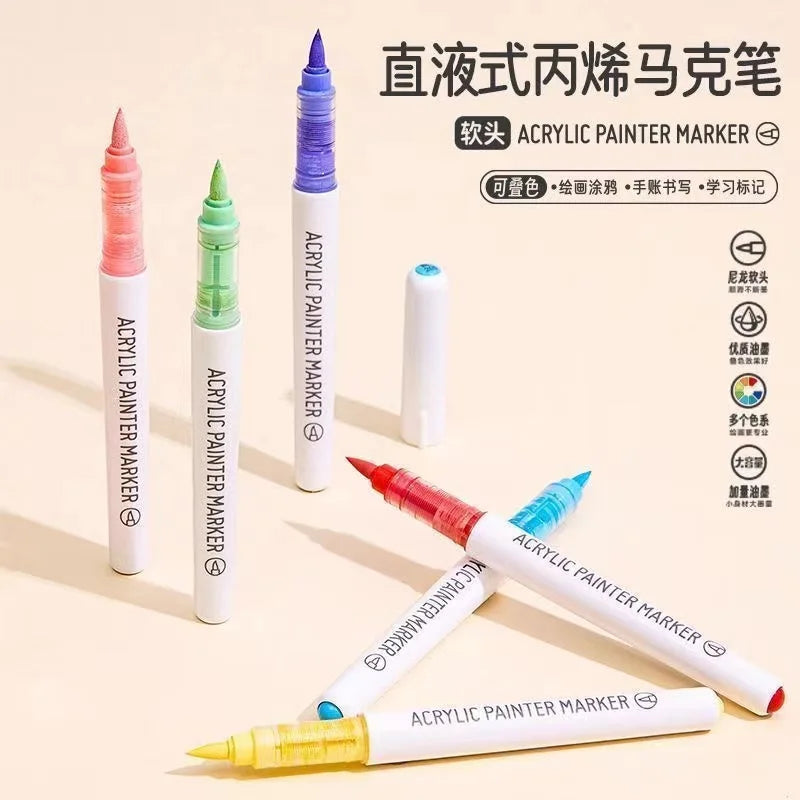 back to school accessories Aesthetic stationery graffiti Color markers