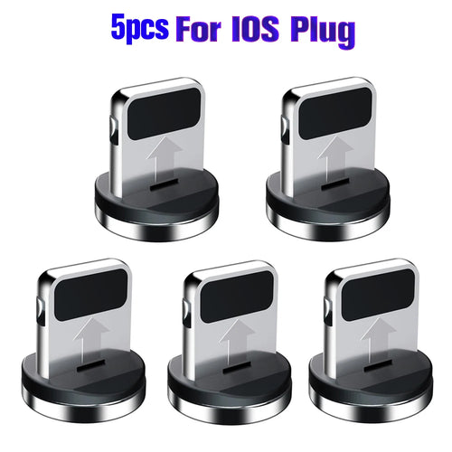 Magnetic Cable Adapter Mobile Phone Cable Micro USB Type C Dust Plugs