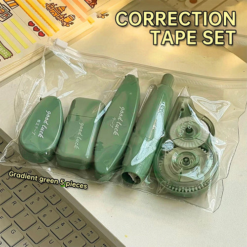 5Pcs Correction Tape Creative Correction Belt White Out Cute