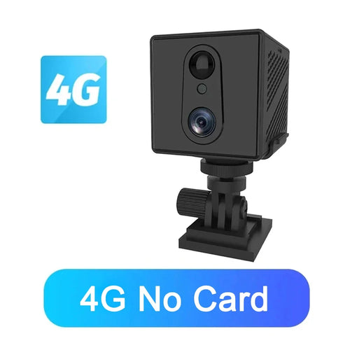 64GB 4G  SIM Card Mini Camera 5MP 3000mAh Battery Wireless Wifi  Night