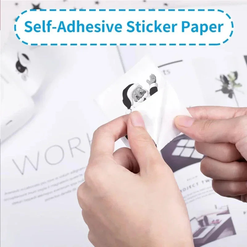 Thermal Paper MINI Printing Self-adhesive Label Sticker For Mini