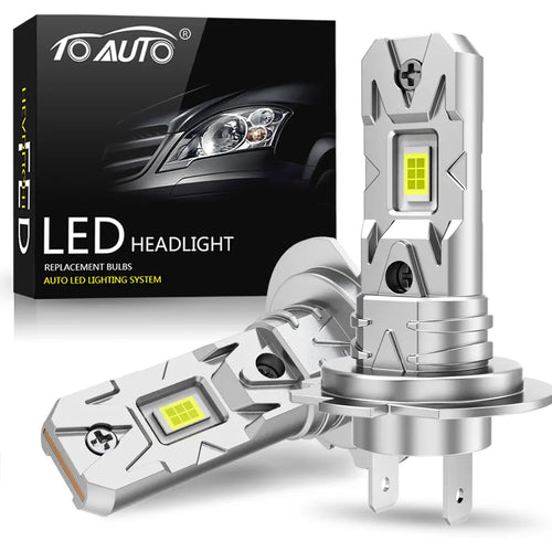 H7 LED Bulb Headlight Kit Mini Wireless 100W CSP for Car Headlamp Auto