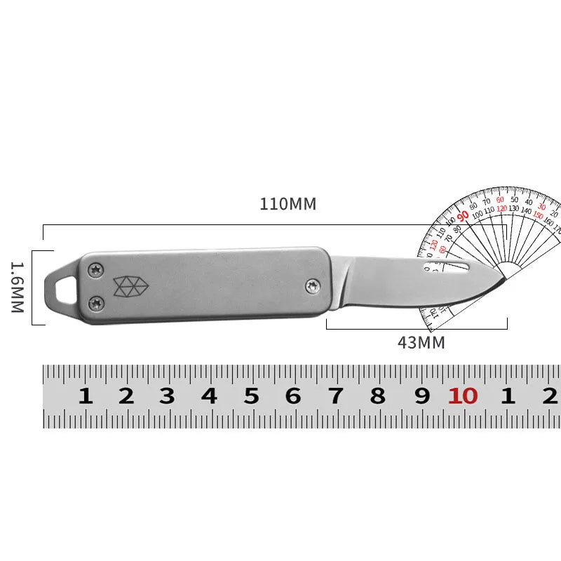 Folding Sharp Outdoor Multi Functional Stainless Steel Mini Home Knife