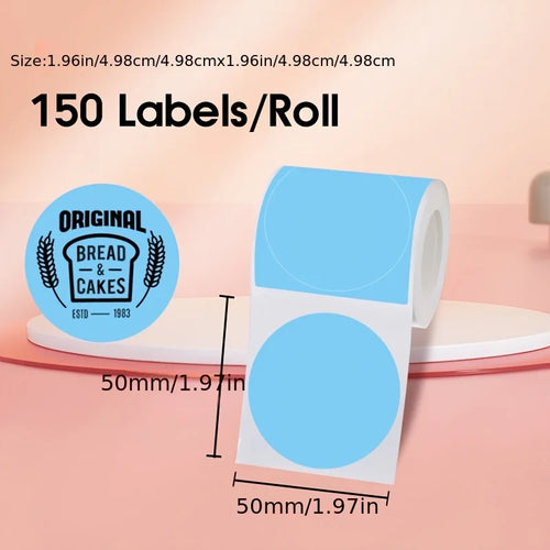 Mini Portable Wireless Label Printer - Wireless Function, Thermal