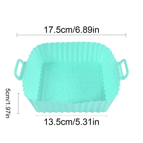 Air Fryer Silicone Liners Pot,Airfryer Basket Cooking Gadgets