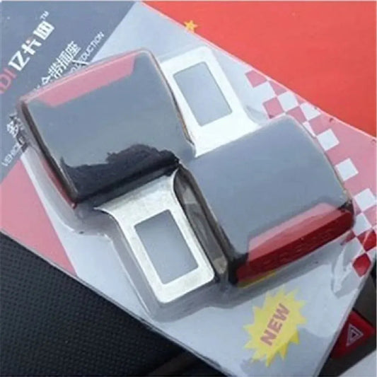 2 PCS Car Seat Belt Clip Extender Safety Seatbelt Lock Buckle Plug