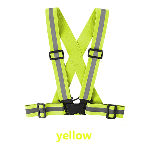 Outdoor Adjustable Safety Vests Night Walking Highlight Reflective