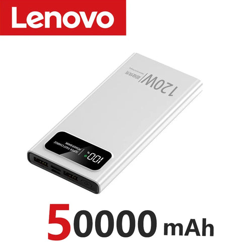 Lenove 120W Super Fast Charging Power Bank 200000mAh Ultralarge