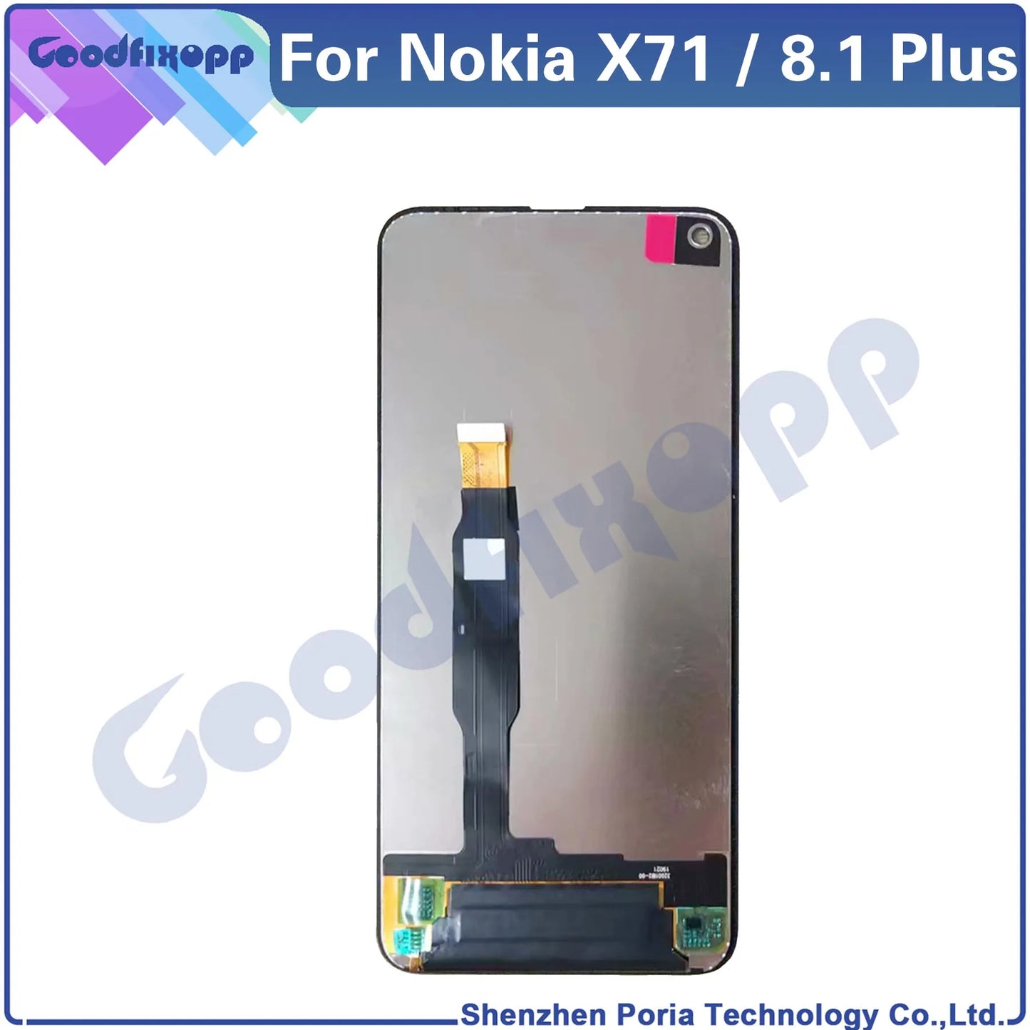 For Nokia X71 8.1 Plus TA-1167 TA-1172 8.1Plus LCD Display Touch