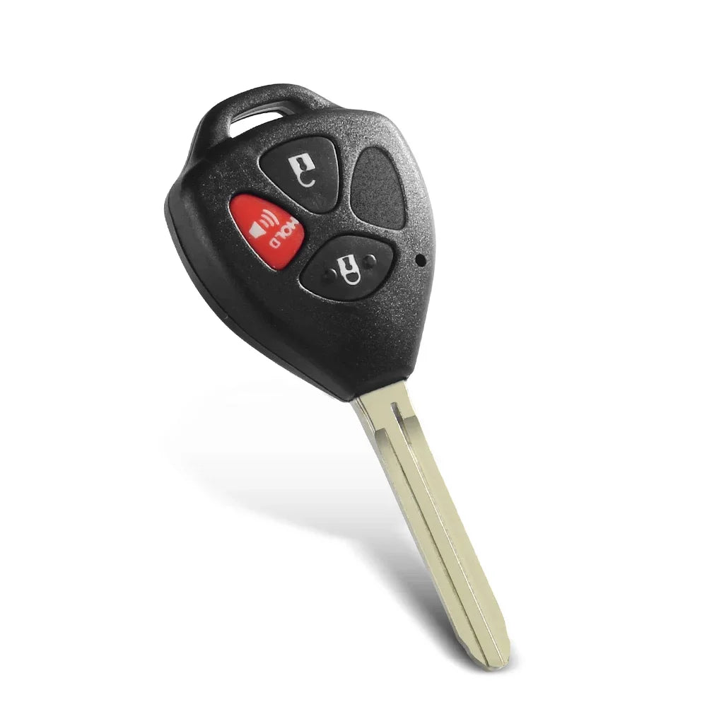 KEYYOU MOZB41TG 3 Buttons Remote Key For Toyota Scion Yaris 2005 2006