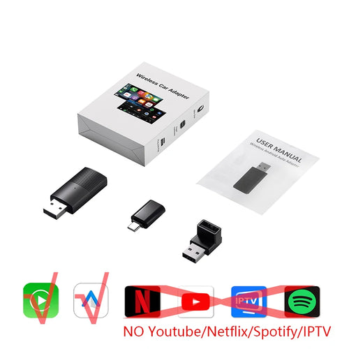 Ottocast Play2 Video Pro Ai Box Wireless CarPlay Android Auto Adapter