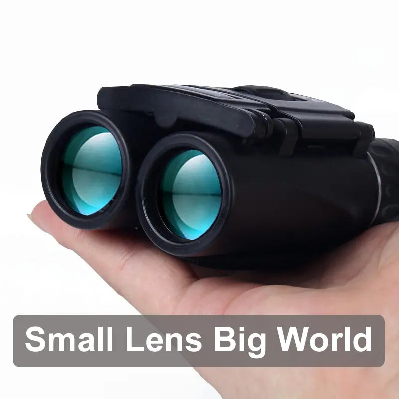 40x22 HD Powerful Binoculars 2000M Long Range Folding Mini Telescope