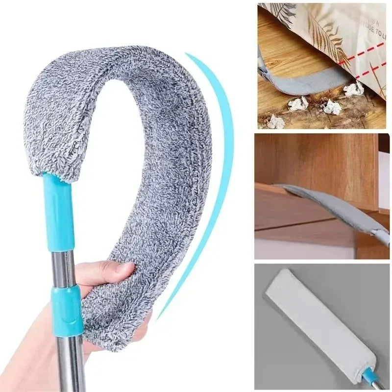 Long Handle Mop Telescopic Duster Brush Gap Dust Cleaner Bedside Sofa