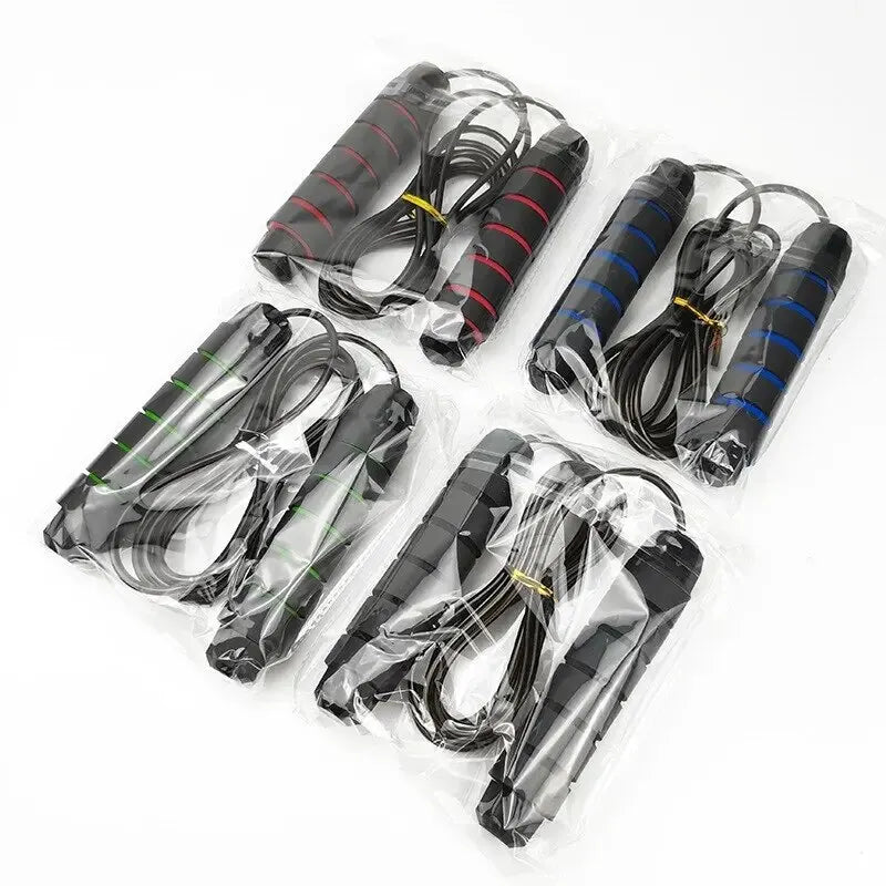 Jump Rope Professional Tangle Free Rapid Speed Jumping Rope Foam