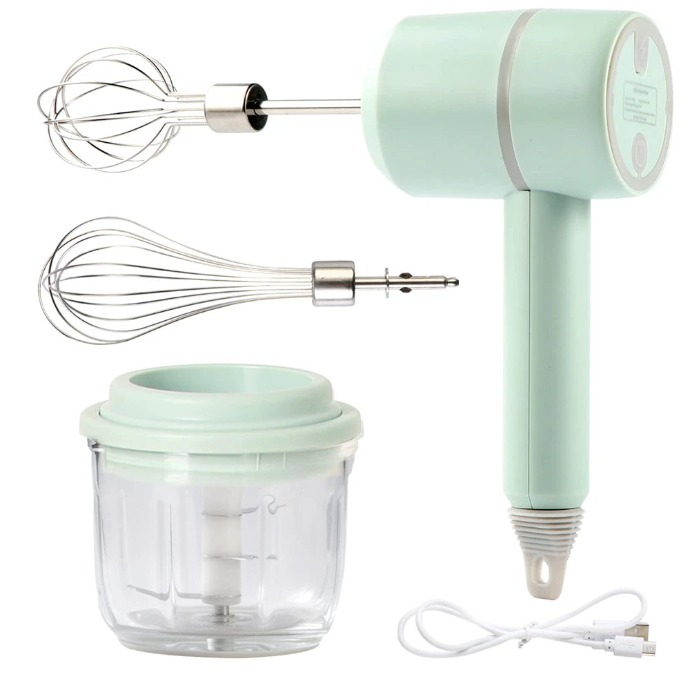 Portable Blender Mixer Kitchen Tools Hand Mixer Electric Food