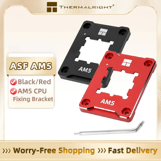 Thermalright ASF AM5 CPU Bending Corrector Frame Black/Red AMD