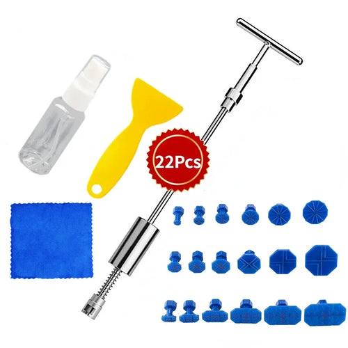 Auto Paintless Dent Repair Tools EU Plug Glue Gun Car Dent Repair Kit