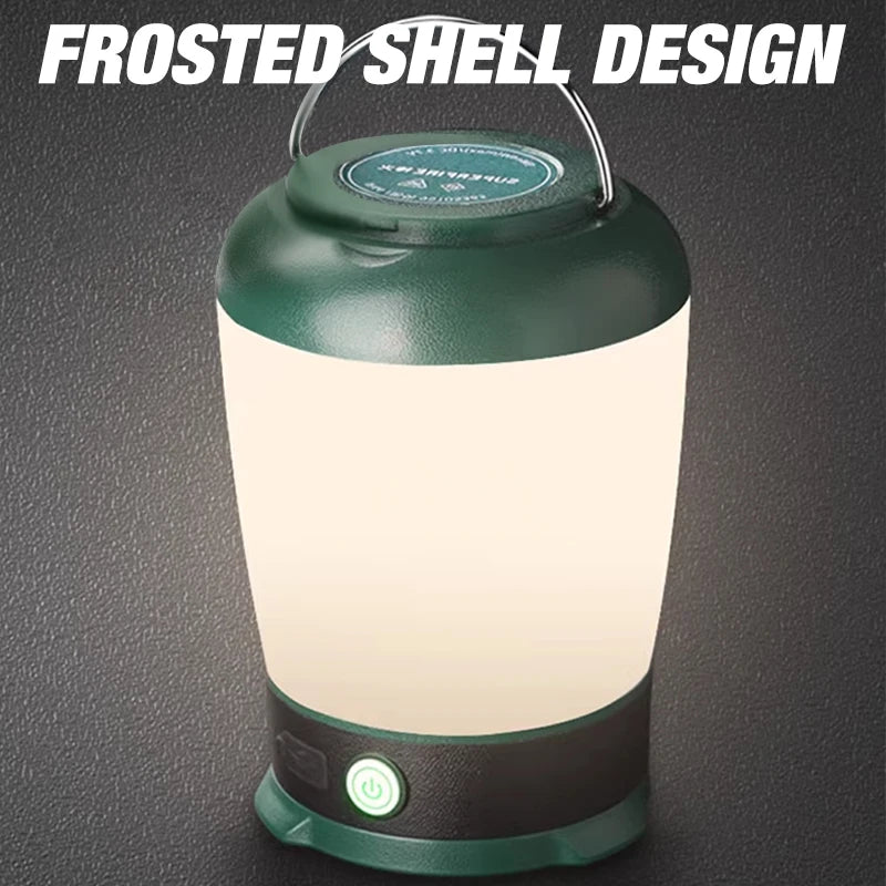 Retro Camping Lamp Outdoor Flashlight Emergency Work Lamp Fishing