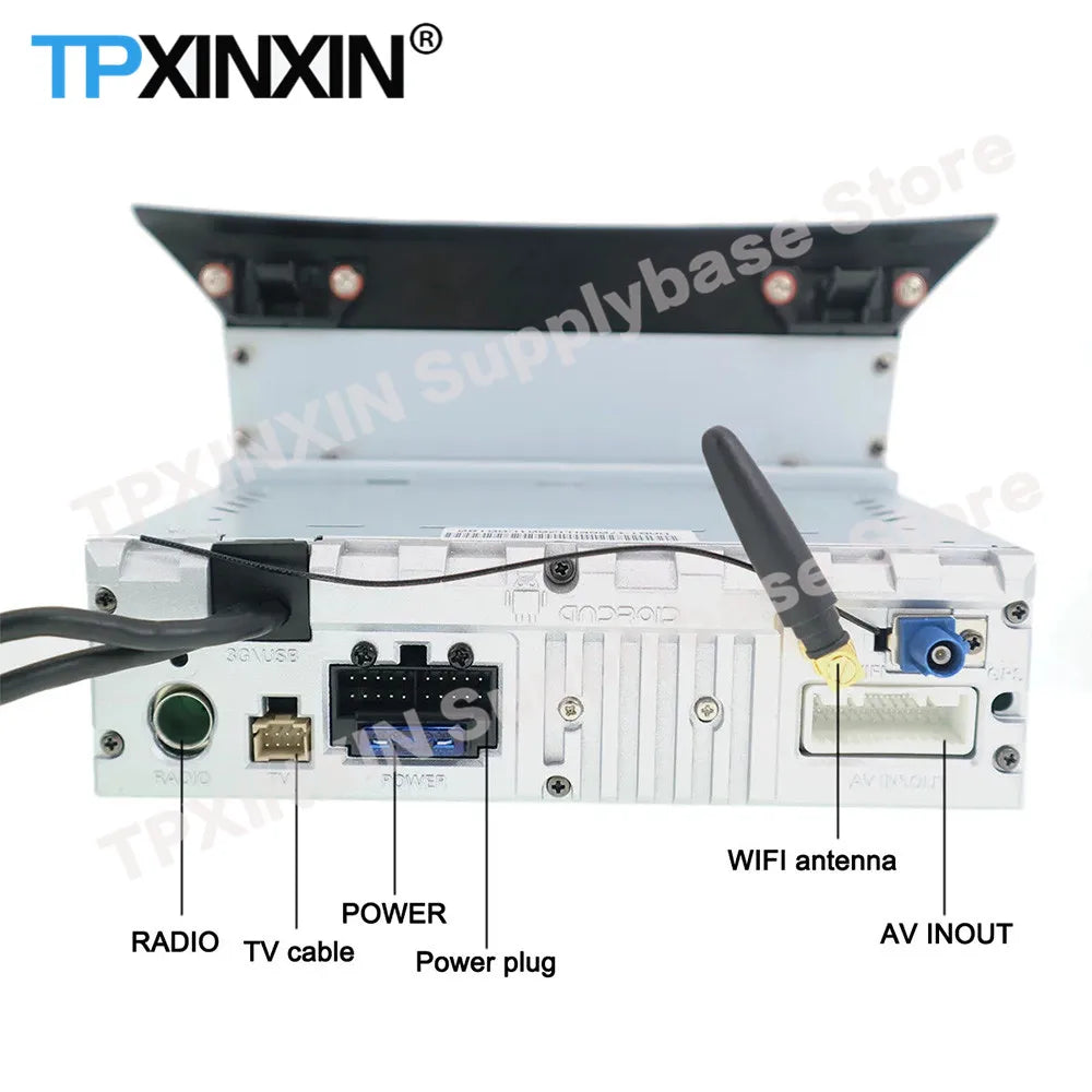 Multimedia Car Radio Stereo Receiver Android Screen For Honda Pilot