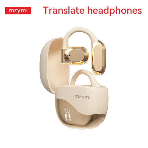 mzymi M62 Wireless Earbuds With Translate APP Earclip Bluetooth5.3