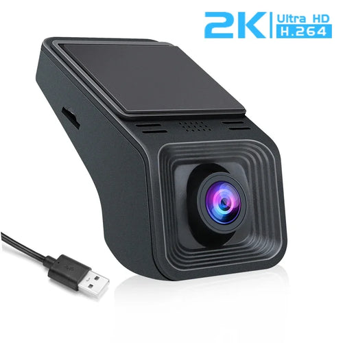 Jansite 2K USB Car DVR ADAS 1440P Dash Cam Recorder For Android Player