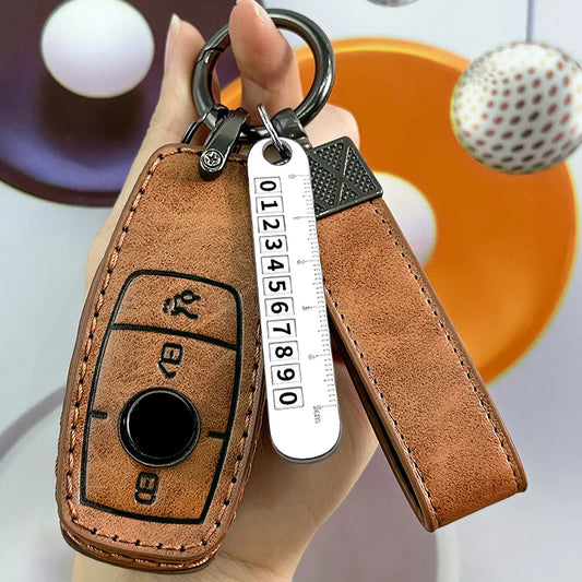 Car Remote Key Case Cover Shell Fob For Mercedes Benz C S Class W206