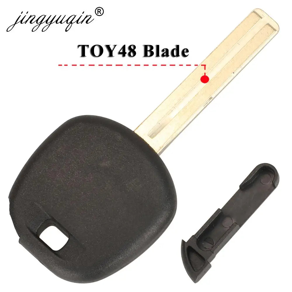 jingyuqin 10pcs/lot Replacement Key Case For Toyota Corolla Yaris