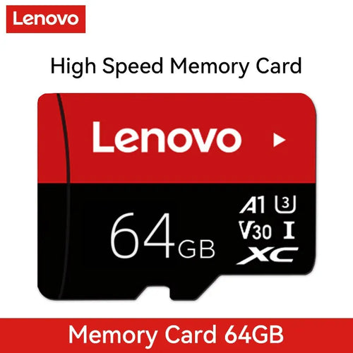 Lenovo Select Micro SD-Memory-Card, 256GB MicroSDXC 130MB/s Full HD &