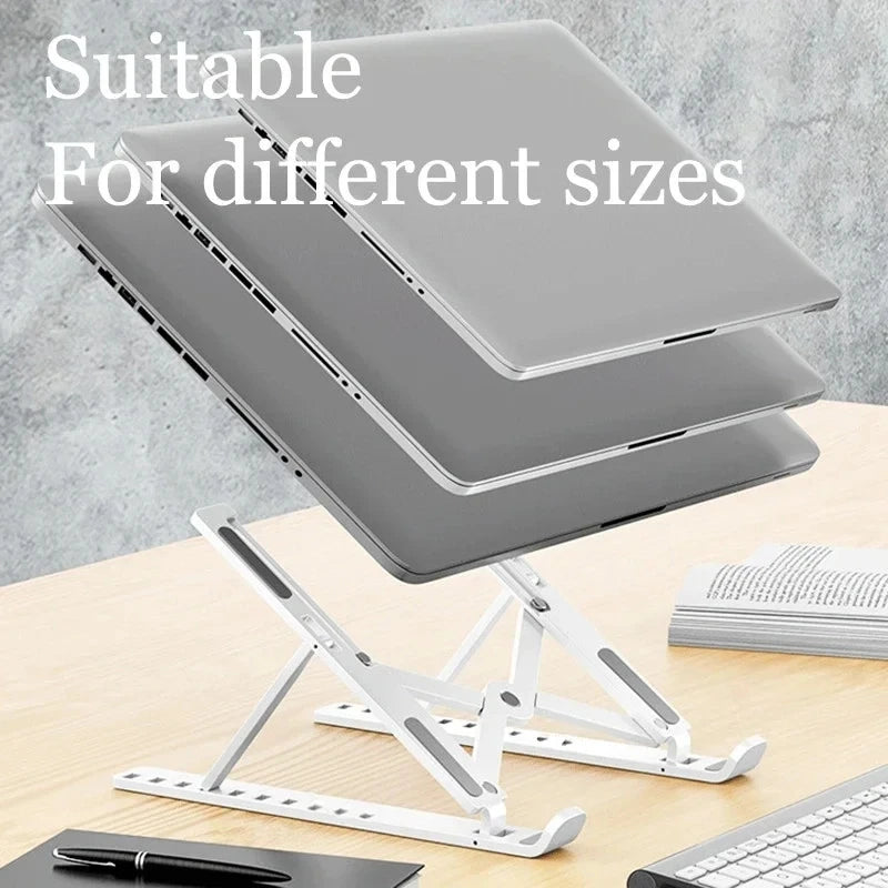 Foldable Laptop Stand Adjustable Portable Notebook Bracket Support