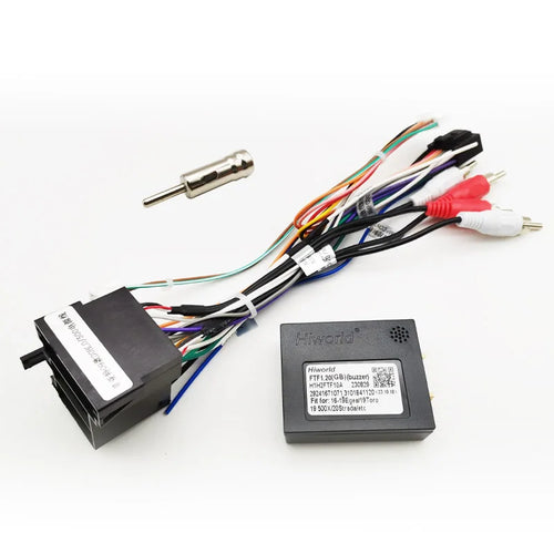 CAN Bus Decoder Wiring Harness 16 Pin Plug to ISO Connector Car