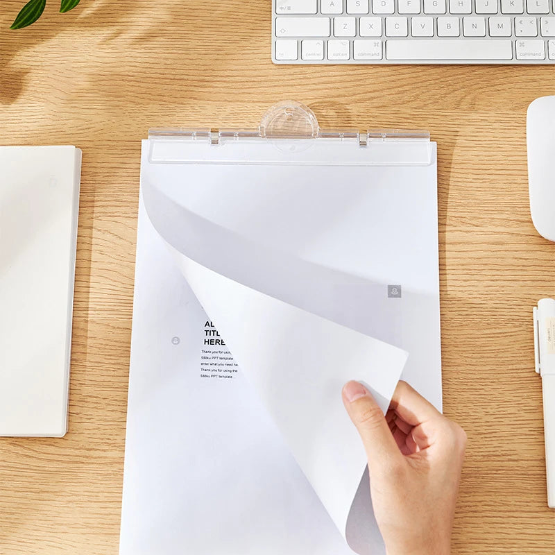 Magnetic Transparent File Folders Strong Suction Not Easy To Fall Off