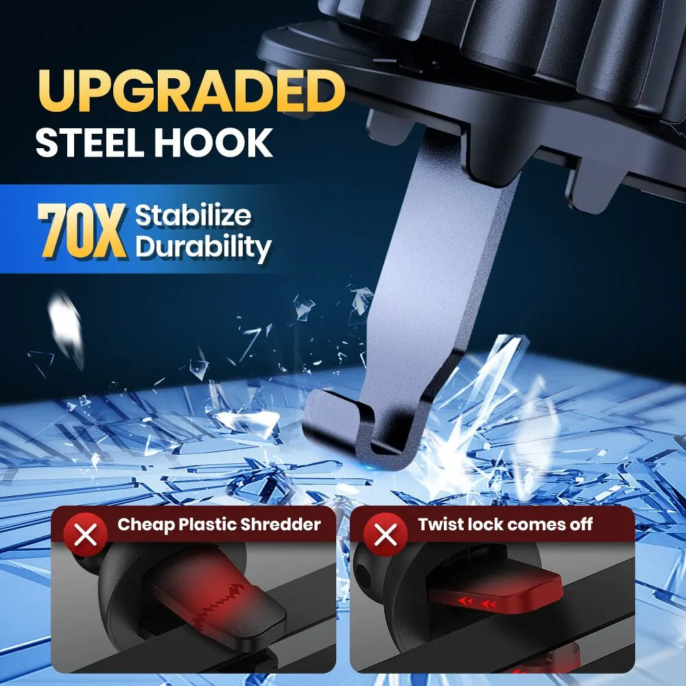 TOPK Magnetic Car Phone Mount in Car Phone Holder Air Vent Magnetic 6