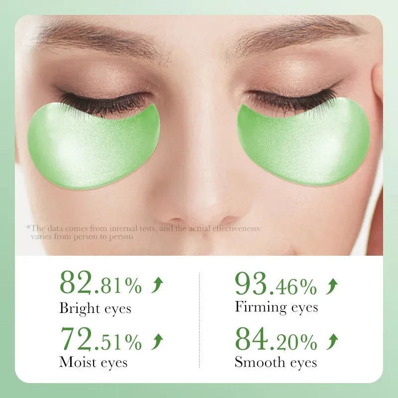 60pcs Aloe Vera Collagen Eye Mask Anti Dark Circles Eyes Bags
