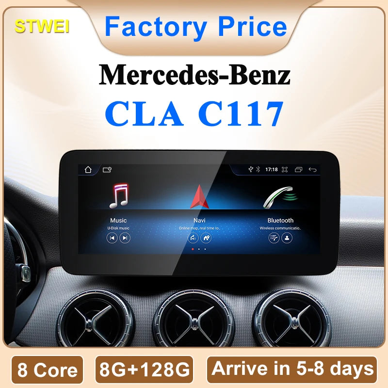 2024 New Car Multimedia Wireless Android AUTO CarPlay 10.25inch