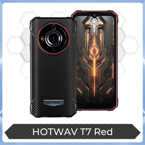 [World Premeire] HOTWAV T7 Rugged Smartphone 6.52'' HD+ Ultra Thin