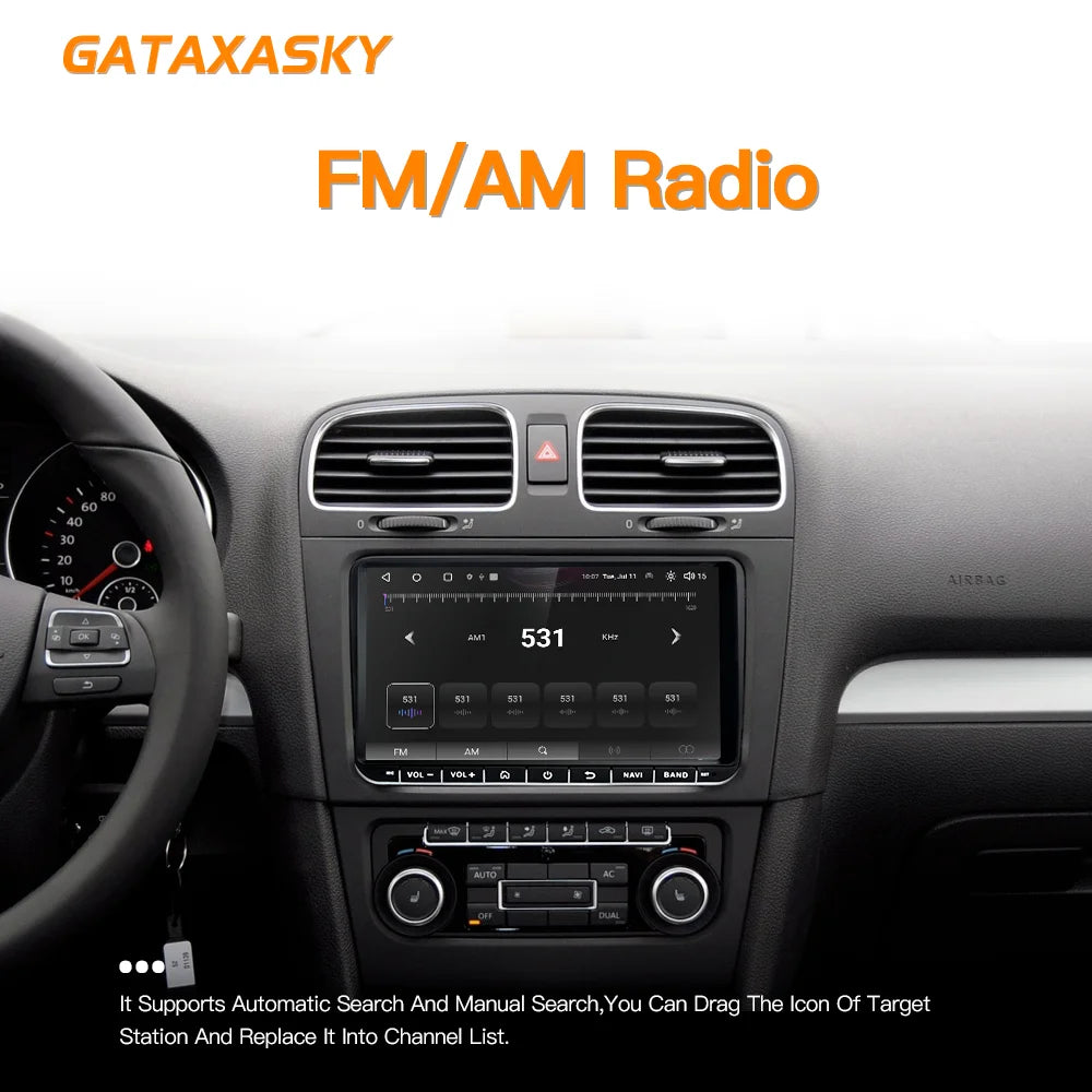 GATAXASKY 9" Car Radio multimedia player For VW Volkswagen Passat B7
