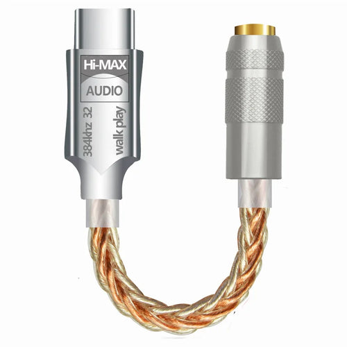 HiFi DAC Type C to 3.5mm Earphone Amplifier USB C Audio Decoder AMP