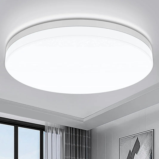 IRALAN Ultra-thin Round LED Ceiling Light Bedroom Light Neutral White