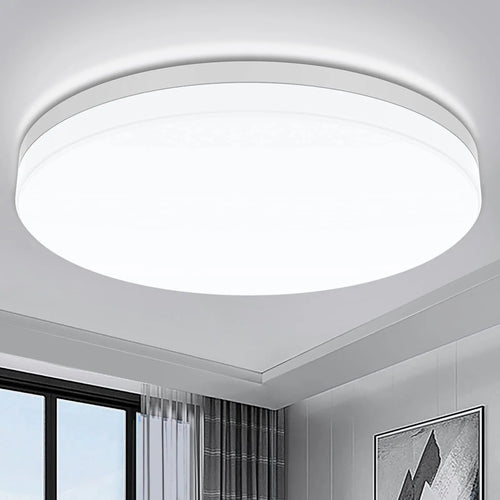 IRALAN Ultra-thin Round LED Ceiling Light Bedroom Light Neutral White