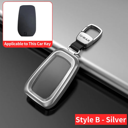 Fully Enclosed Protection Metal Key Shell For Toyota Land Cruiser  300