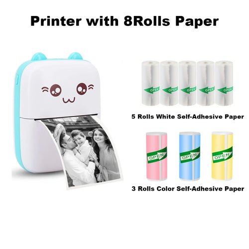 Mini Pocket Printer thermal printer for learning note photos DIY