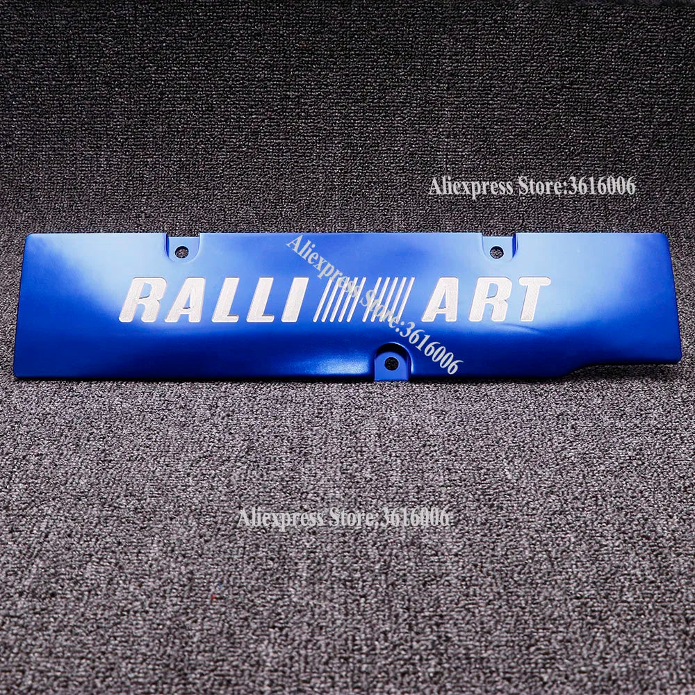 1pcs Ralliart Aluminum Engine Spark Plug Cover For Mitsubishi