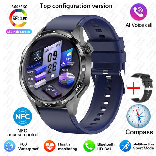 For Huawei GT5 PRO Smart Watch Men Watch 4 Pro upgraded version AMOLED