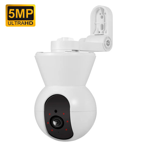 KERUI 4K 8MP Tuya Smart Mini WiFi IP Camera With Bracket Indoor