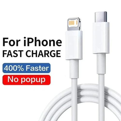 Original 20W PD USB Type C to Lighting Fast Charger Cable For Apple
