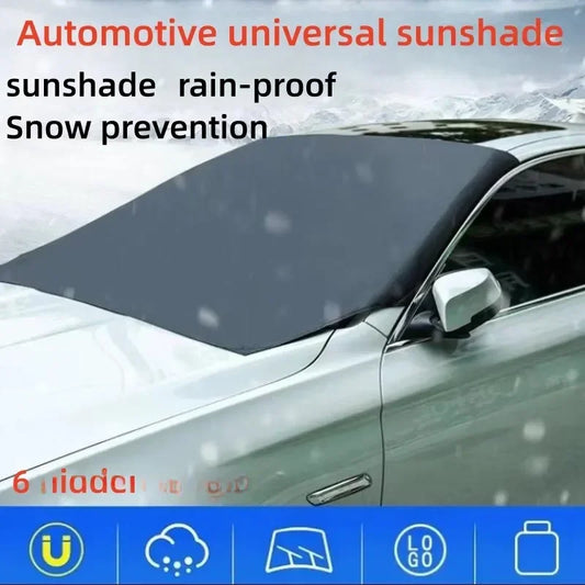 Magnetic Car Front Windscreen Cover Automobile Sunshade Cover Car