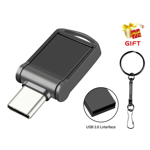 TYPE-C Mini USB Flash Drive 64GB OTG for Android Phones Pen Drive 32GB