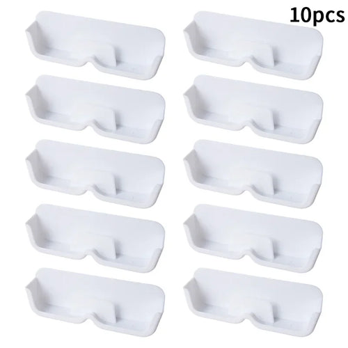 Glasses storage box wall-mounted punch-free glasses storage box