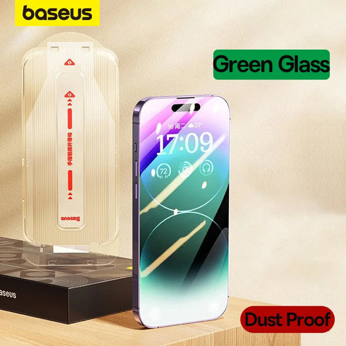 Baseus Screen Protector for iPhone 15 14 13 Pro Max Corning Glass Anti